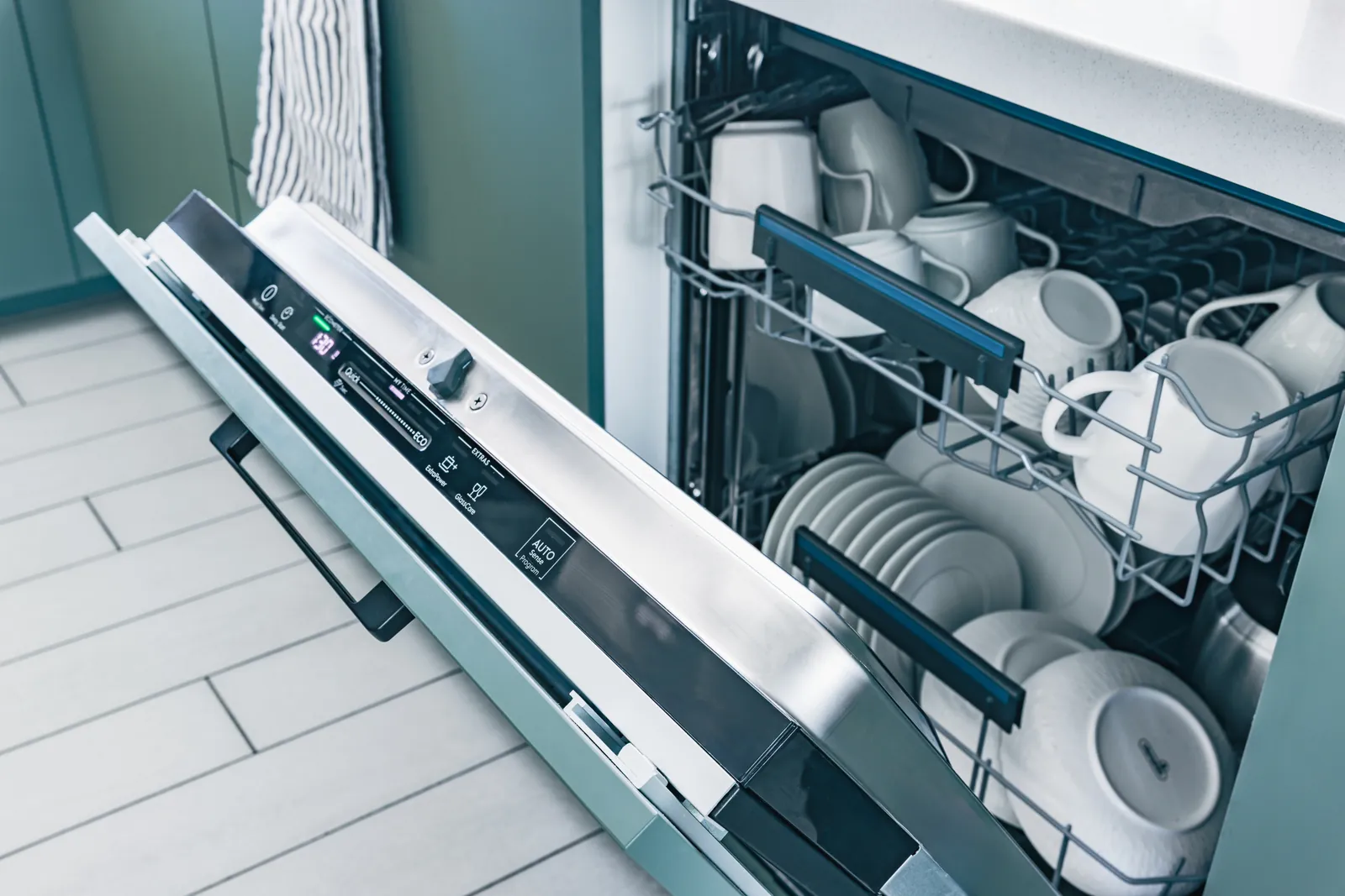 Dishwasher Water Leak Damage