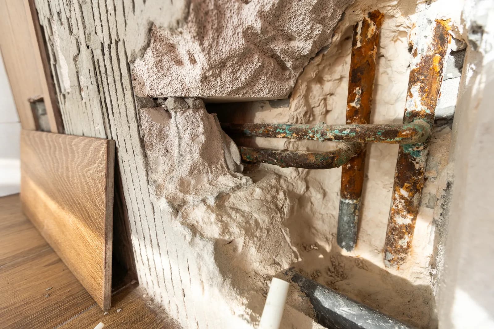 Corroded Pipes Wall Damage