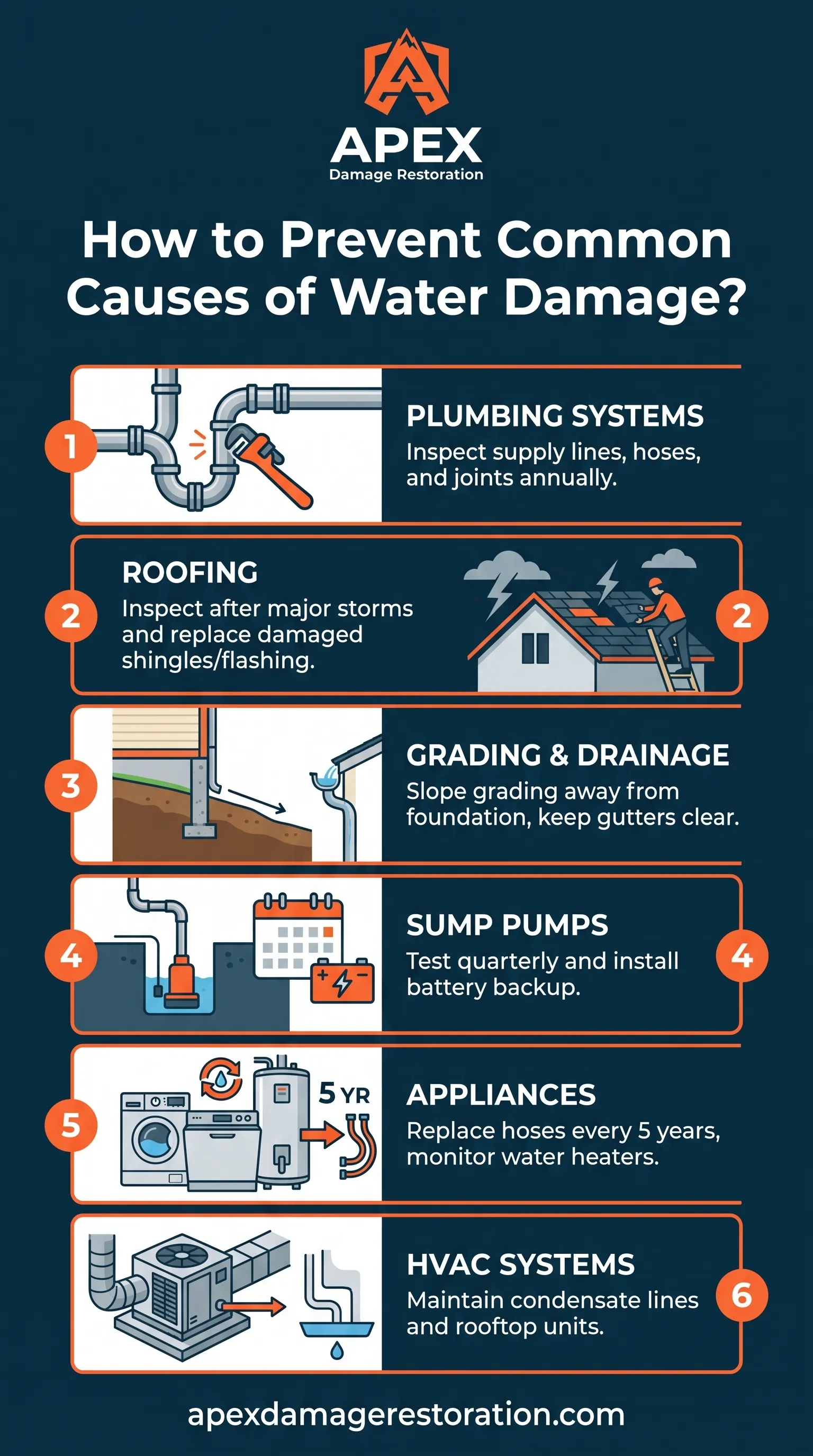 Water Damage Prevention Tips