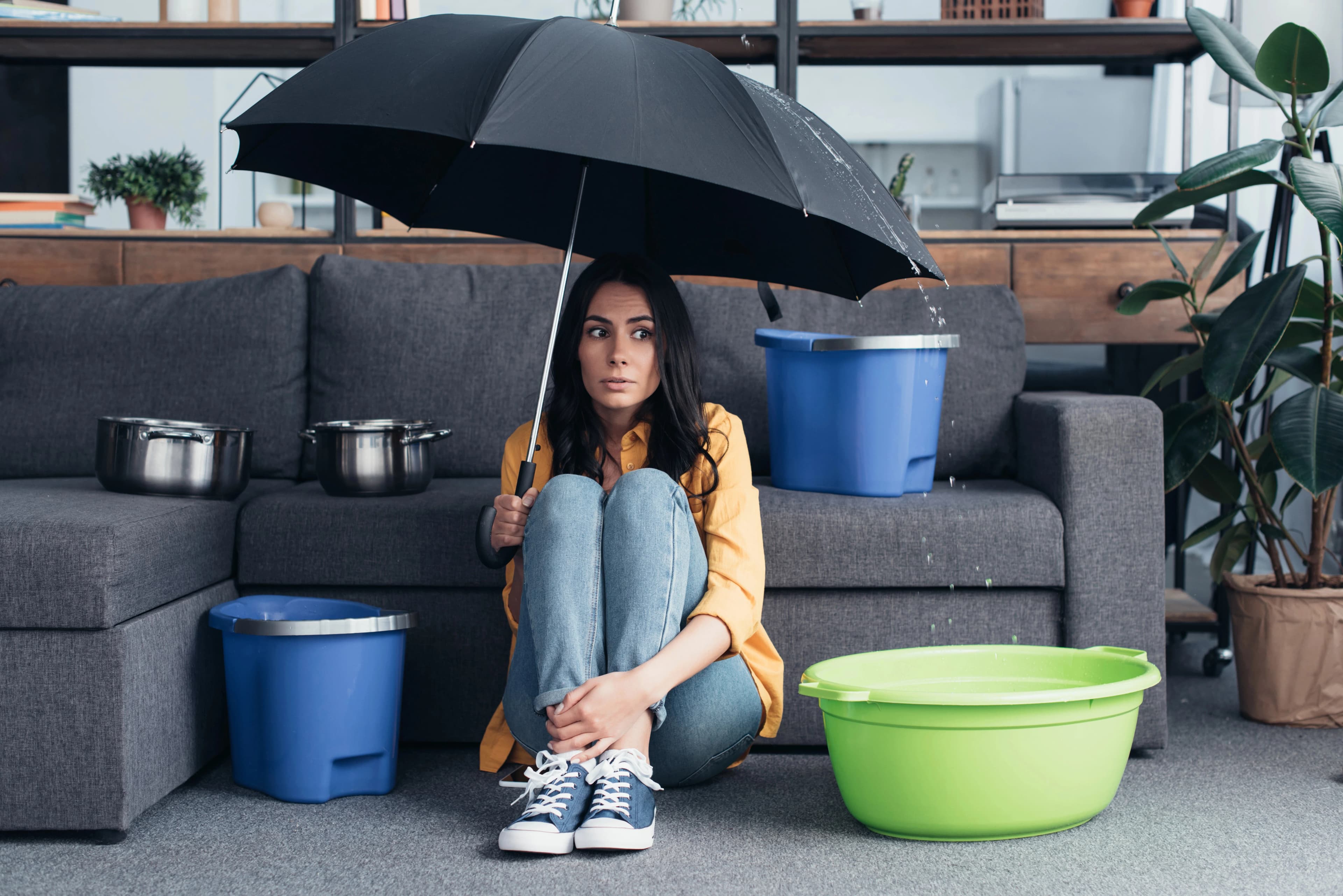 Indoor Water Leak Umbrella