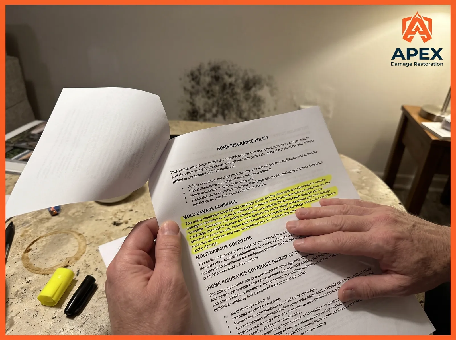 home insurance policy document