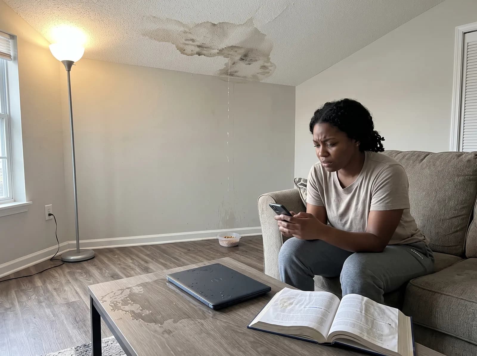 Renter Worried About Ceiling Water Leak