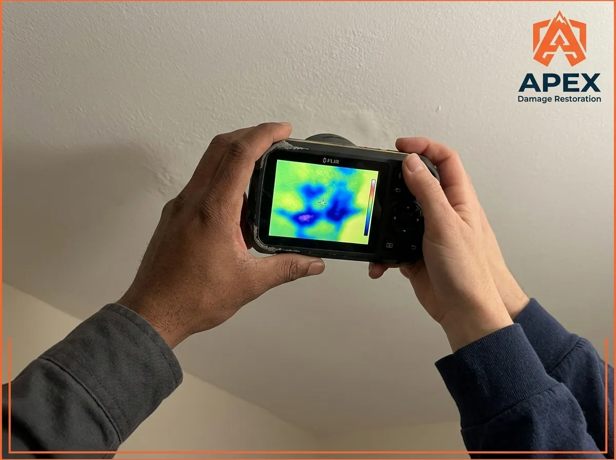 mold growth found during inspection