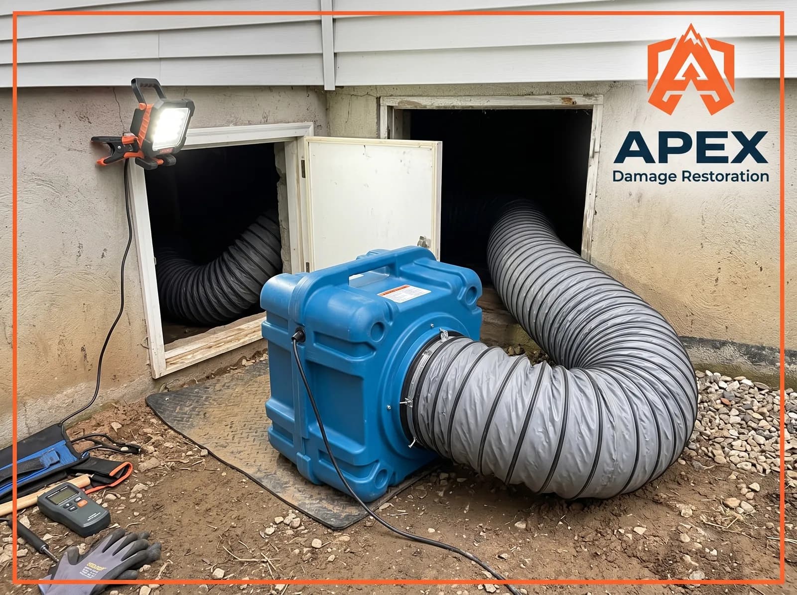 Crawl Space Dehumidifier Equipment