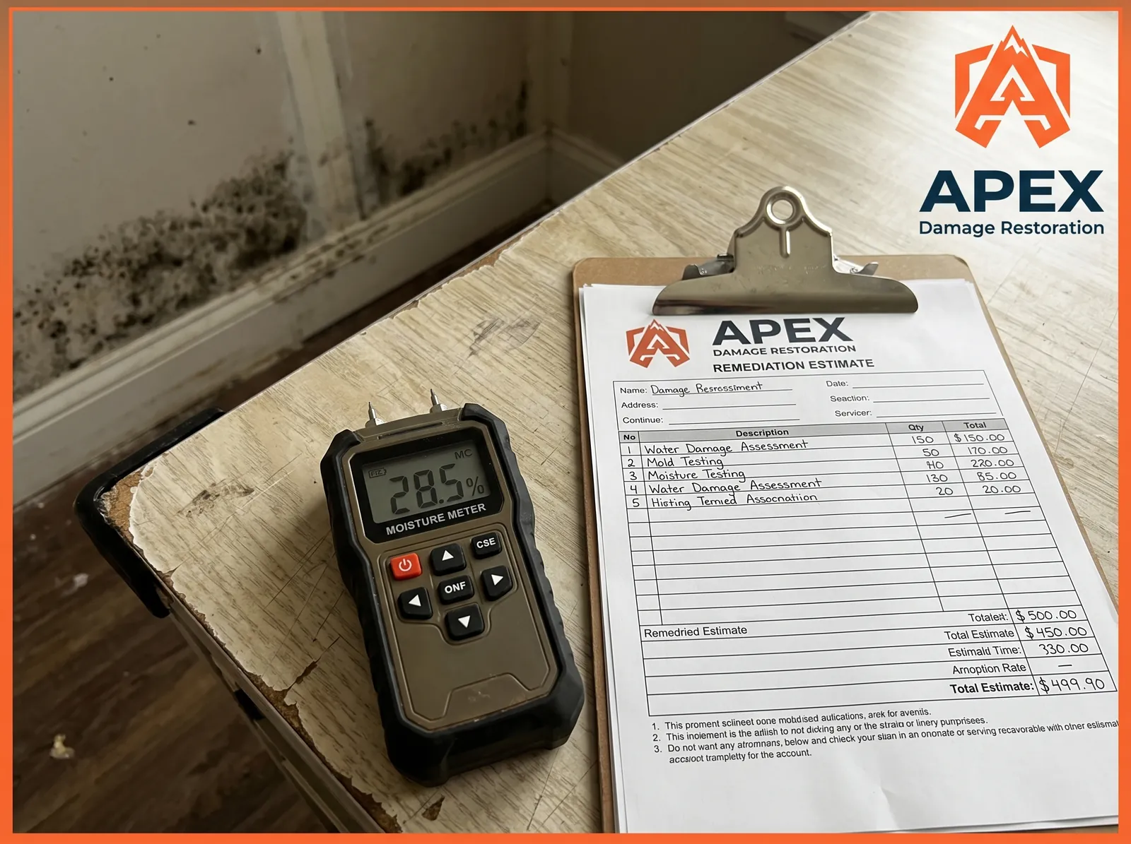 Moisture Meter Remediation Estimate