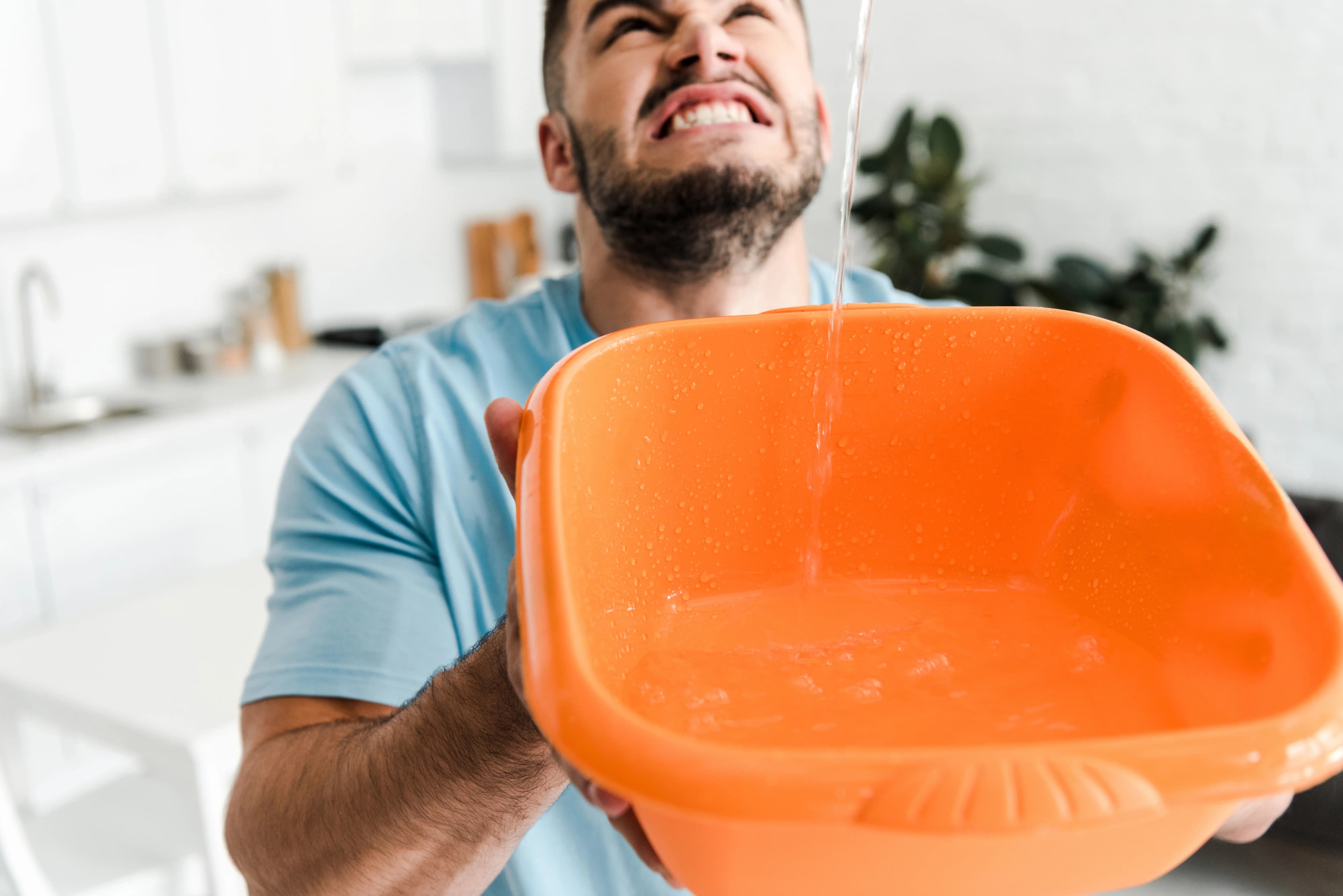Ceiling Leak Catching Bowl