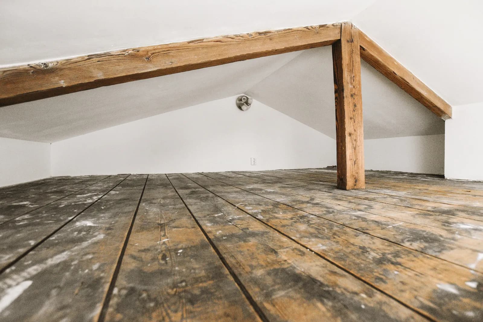 Water Stained Wood Flooring