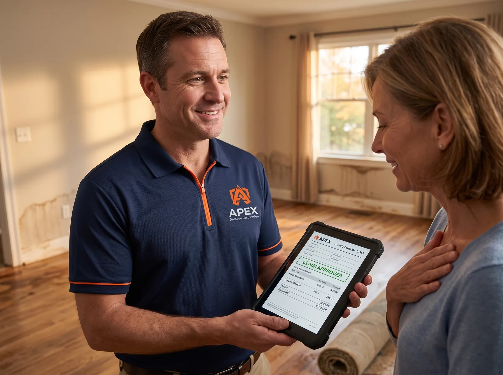 Insurance Claim Approved Water Damage