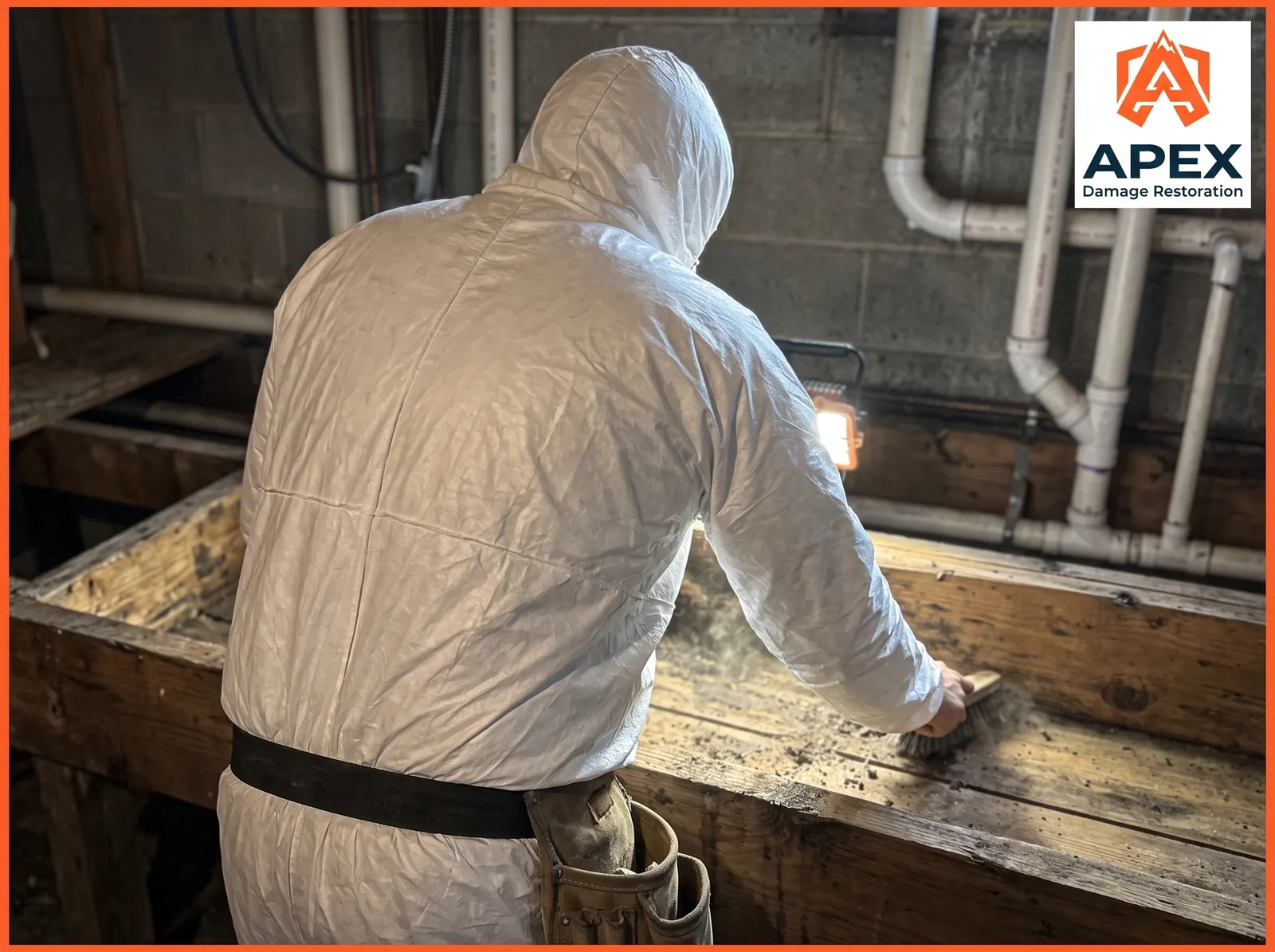 Apex Damage Restoration mold remediation team in Thornton, CO