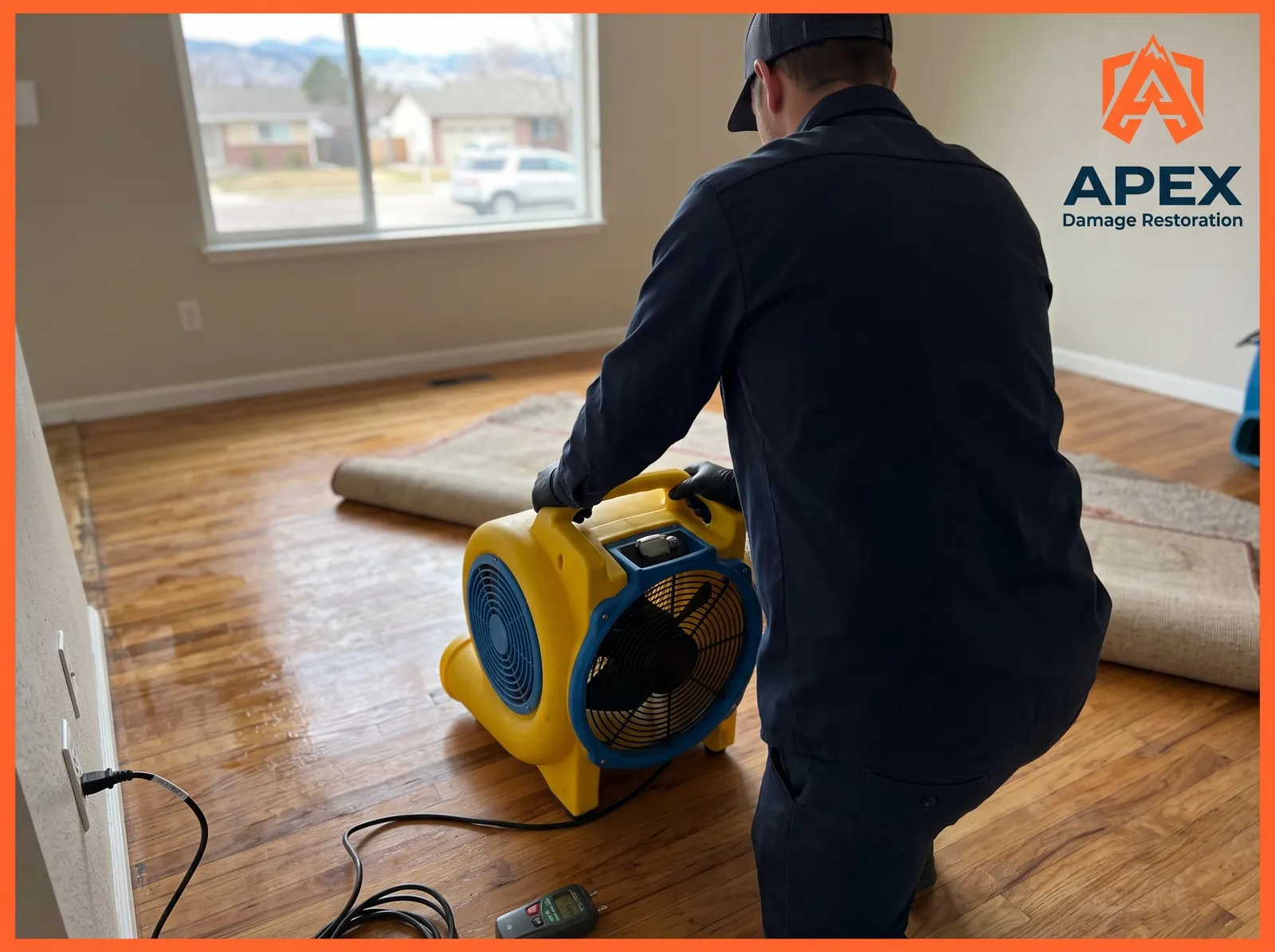 water damage restoration drying equipment