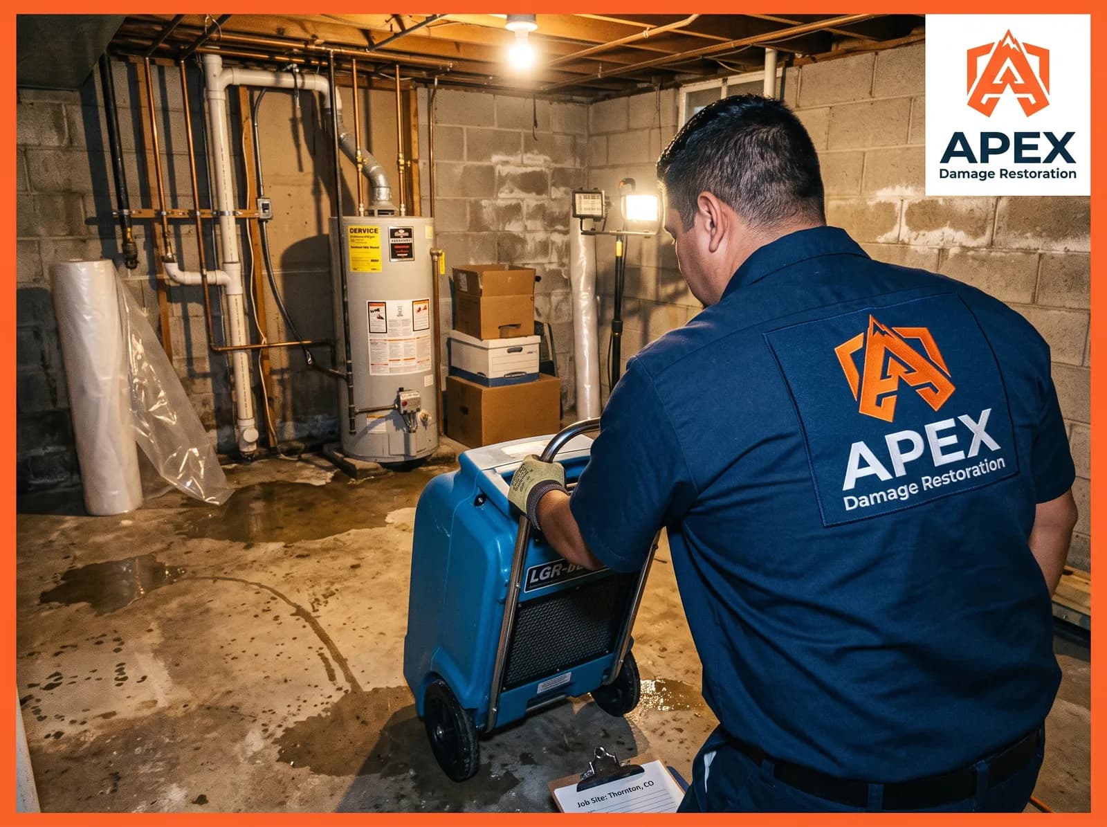 Apex Damage Restoration emergency team in Thornton, CO