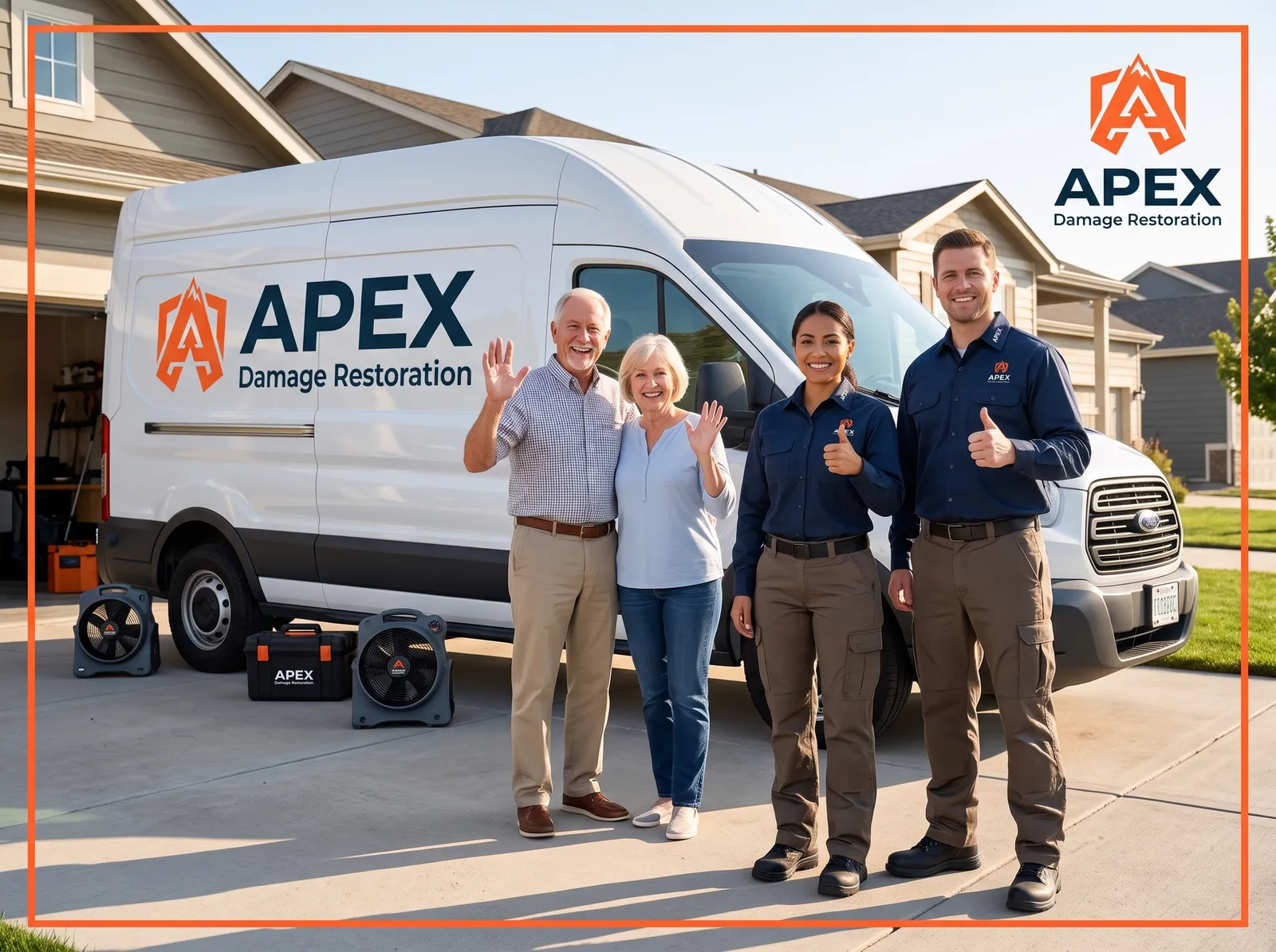 Apex Damage Restoration team in Westminster